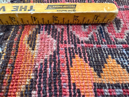 5’7”x10’7” Antique Hand-Knotted Wool Russian Kazak Oriental Rug 5x10 Handmade Carpet