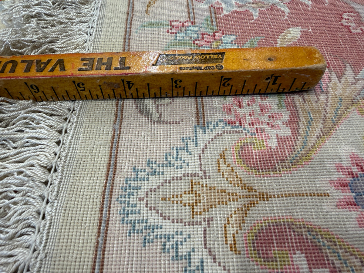 Hand-Knotted Persian Tabriz 60 Raj Rug - 4'11"x7'4"