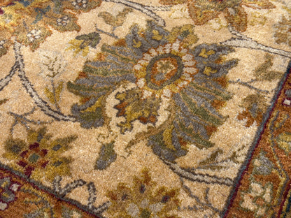 Hand-Knotted Agra Rug - 9’x12’