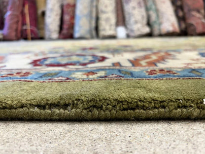 8'10"x11'10" Handmade 100% Wool IndoHeriz Rug