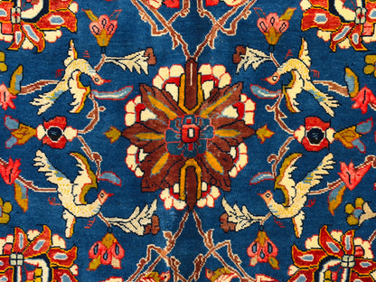 Antique Hand-Knotted Persian Varamin Rug - 10'6"x15'7"