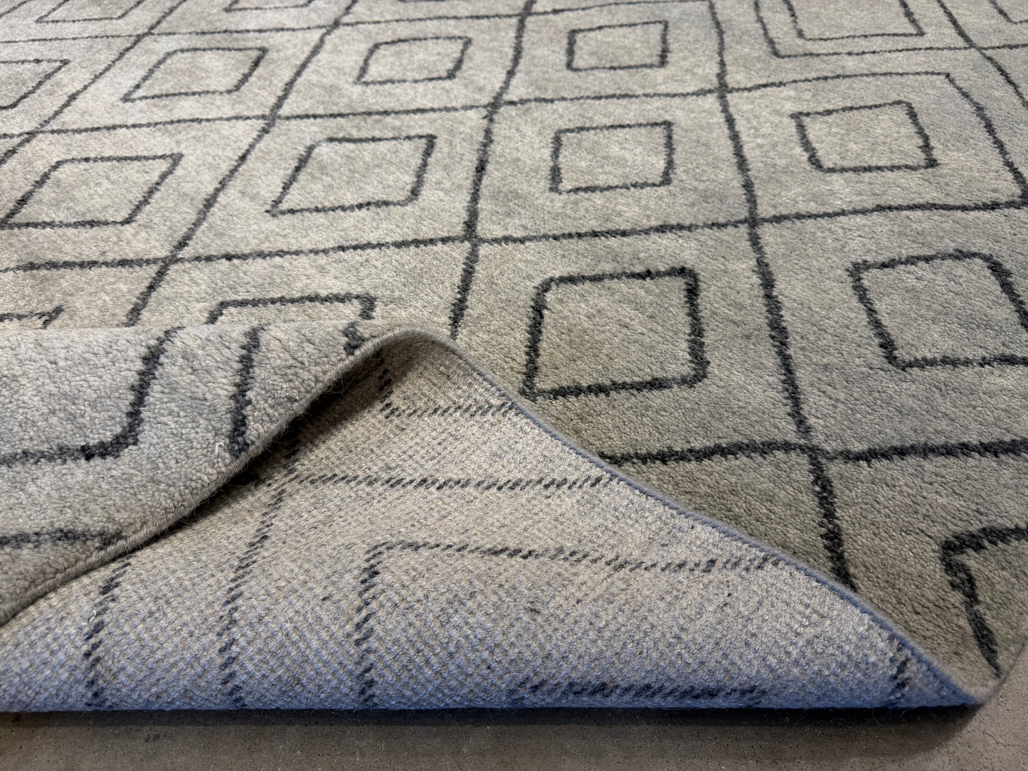 Hand-Knotted Contemporary Rug - 8’1”x10’2”