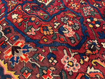 9’10”x12’4” Hand-Knotted Persian Bakhtiari Area Rug