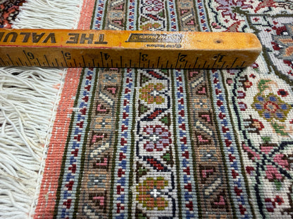 Hand-Knotted Persian Tabriz Mahi Rug - 6'10"x10'1"