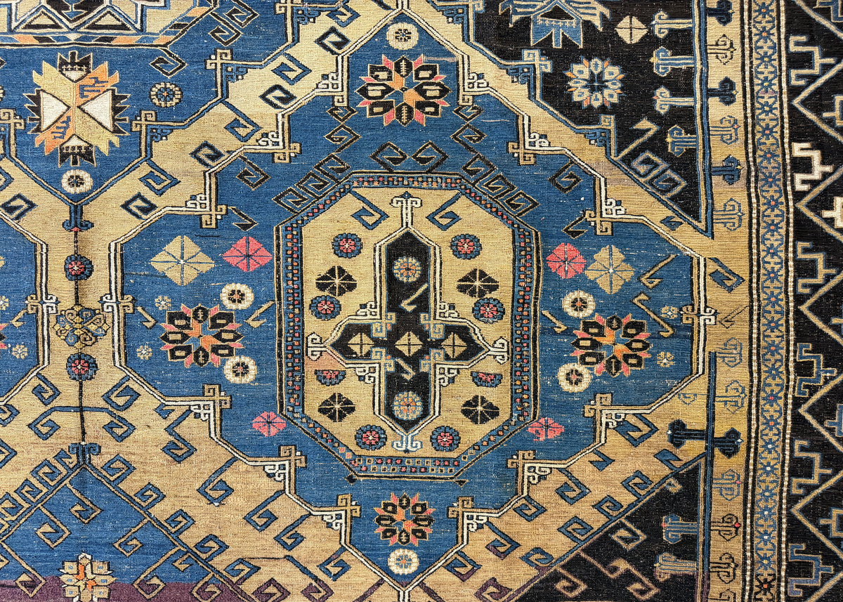 Antique Flatweave Soumak Rug - 8’6”x10’