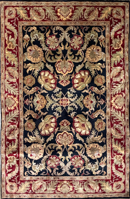 Hand-Knotted Oriental Rug - 6’x9’