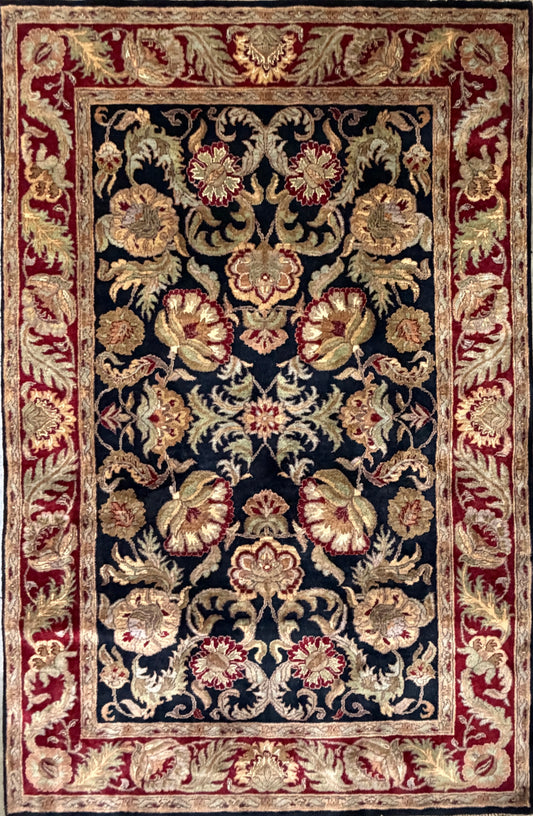 Hand-Knotted Oriental Rug - 6’x9’