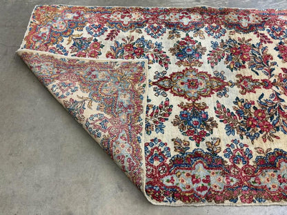 3’x4’11” Antique Persian Kerman Rug