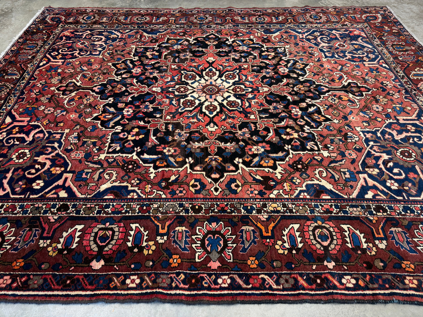 Hand-Knotted Persian Bakhtiari Rug - 10’2”x12’6”