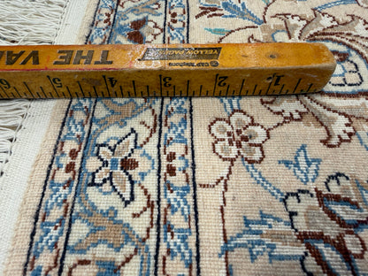 Hand-Knotted 6 La Persian Nain Rug - 4’11”x7’2”