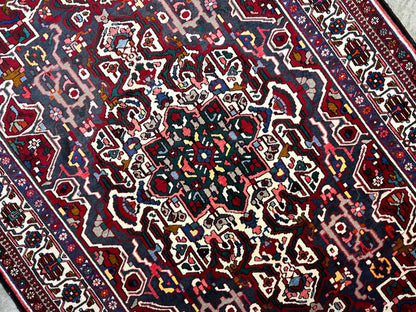 6'10"x10'3" Handmade 100% Wool Persian Bakhtiari Rug