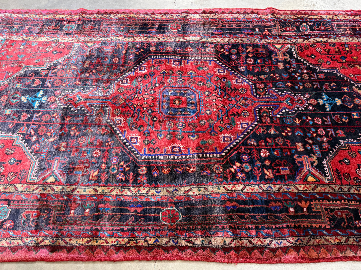 Hand-Knotted Persian Tuyserkan Rug -  5’x9’5”