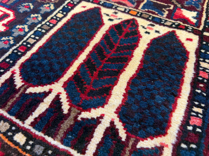 9’5”x11’9” Hand-Knotted Persian Bakhtiari Four Season Area Rug