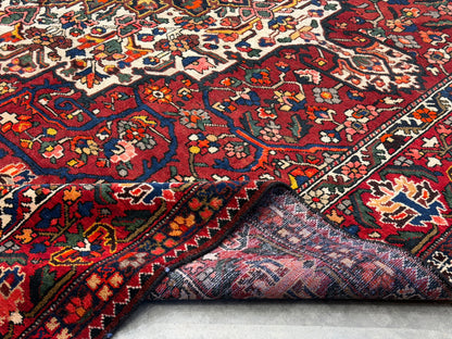 9’10”x12’4” Hand-Knotted Persian Bakhtiari Area Rug