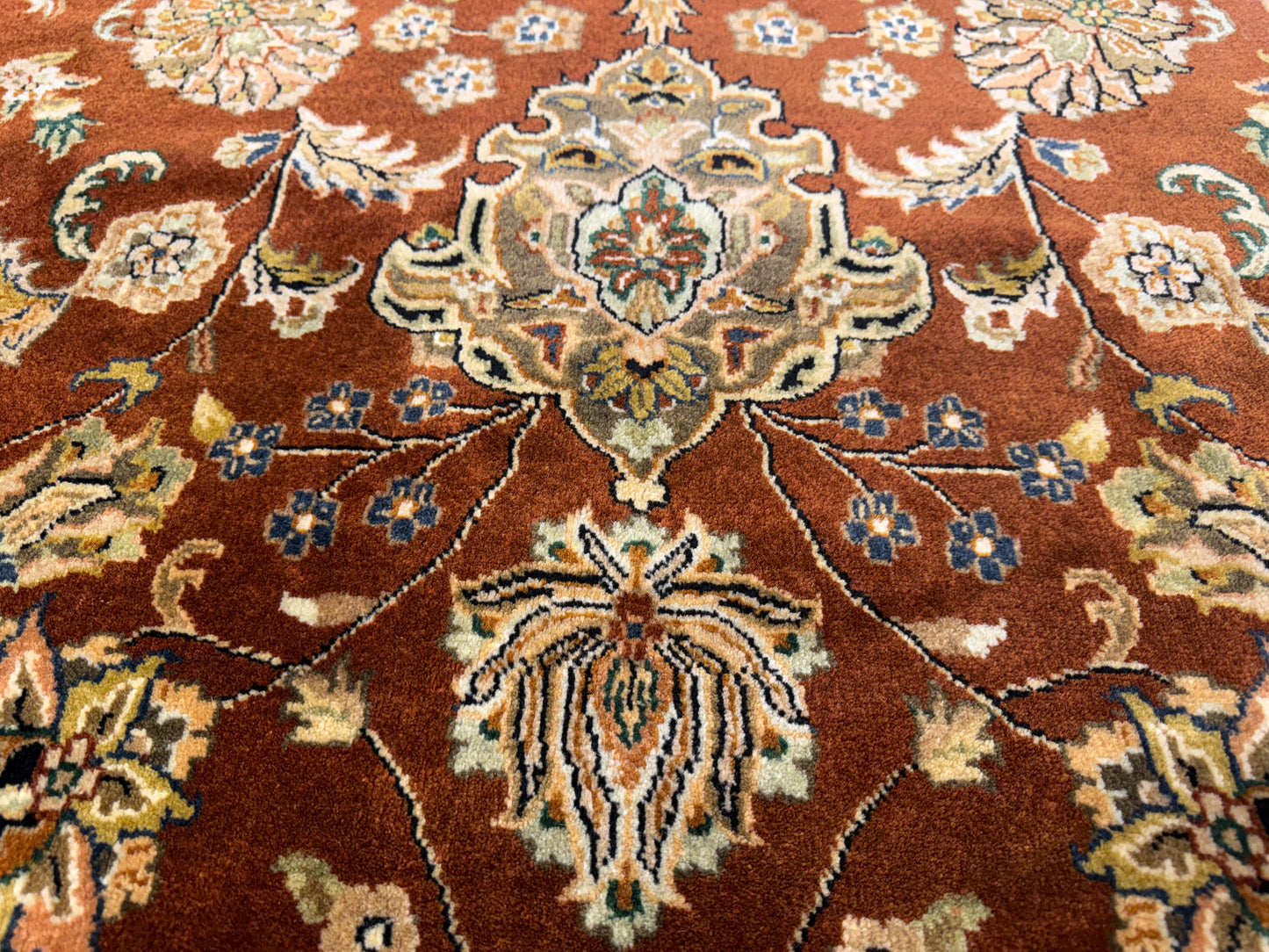 Hand-Knotted Oriental Rug - 9’9”x13’9”