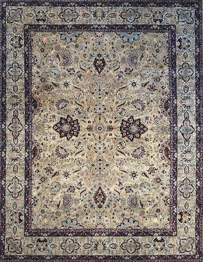8’x10’5” Hand-Knotted Wool PakPersian Area Rug
