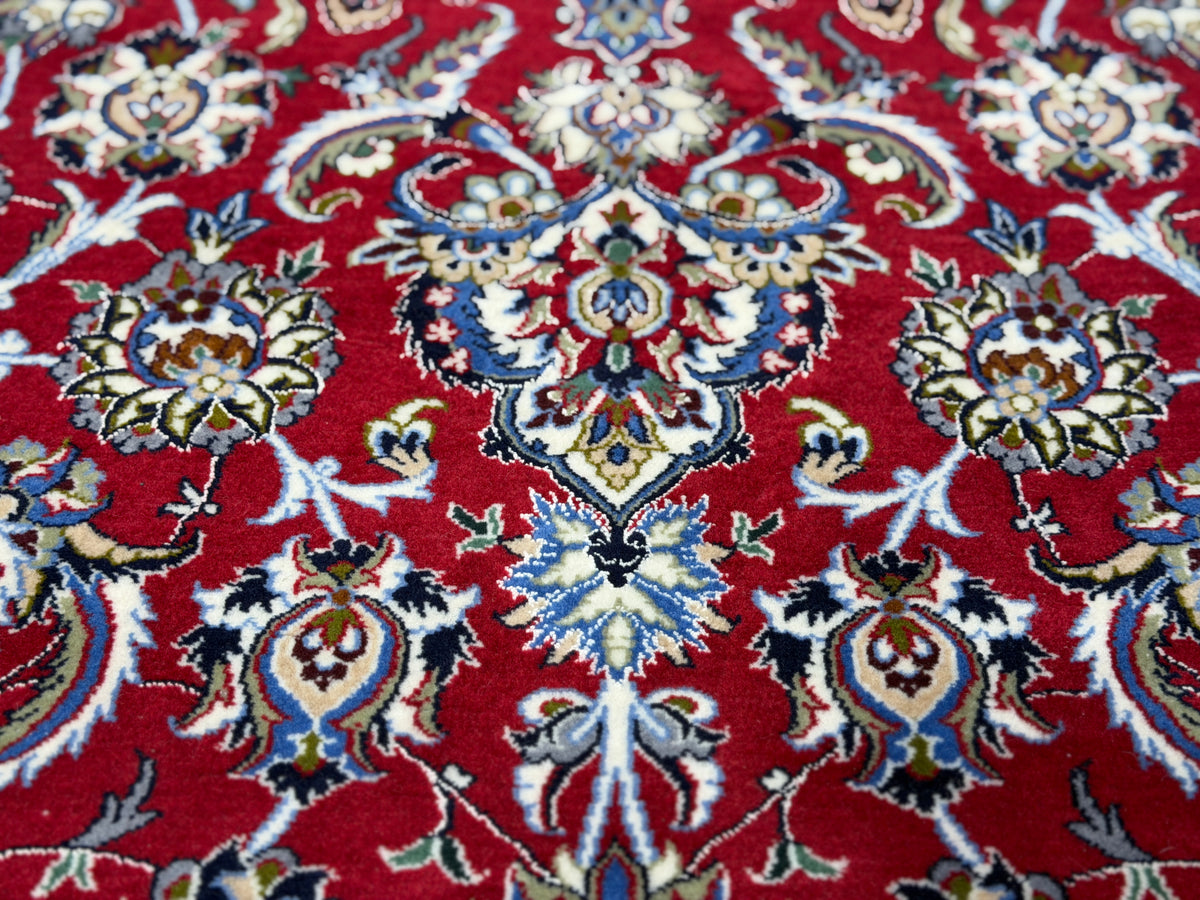 Hand-Knotted Persian Isfahan Rug - 6’9”x10’3”