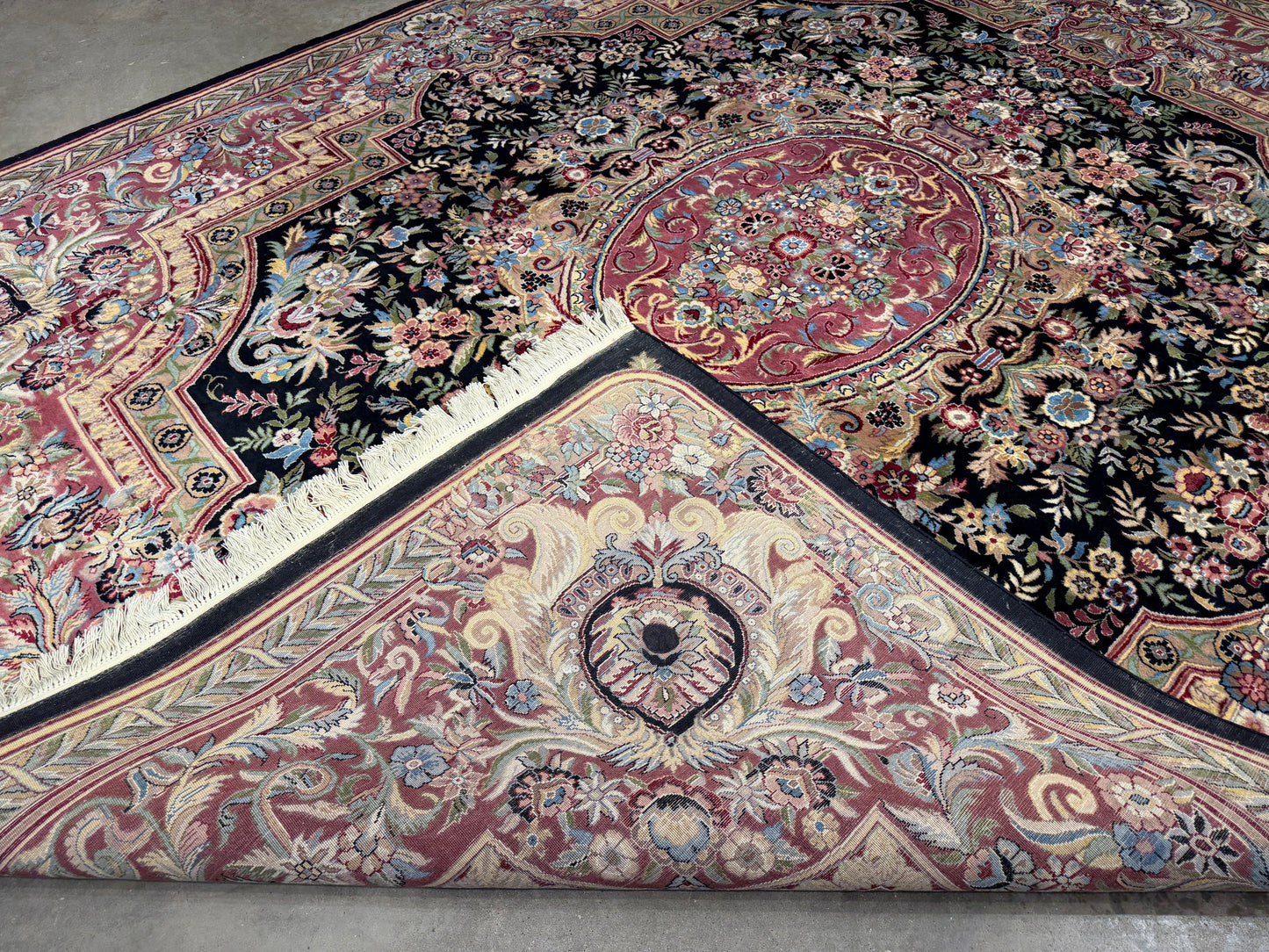 8’x10’3” Hand-Knotted Wool PakPersian Area Rug