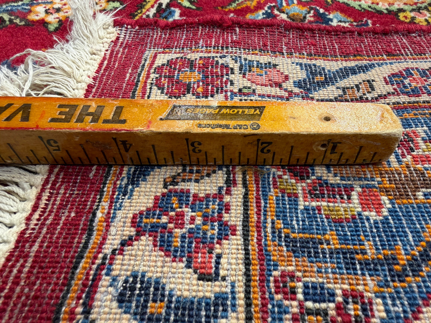 Antique Hand-Knotted Persian Kashan Rug - 10’4”x17’6”