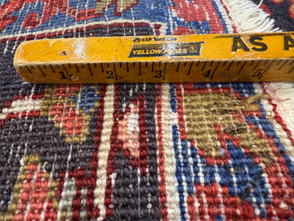 Hand-Knotted Persian Heriz Rug - 9’3”x12’2”