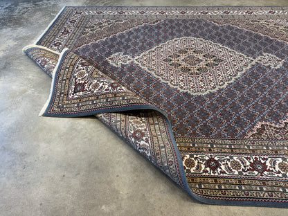 8’x10’ Hand-Knotted Wool IndoMahi Tabriz Area Rug