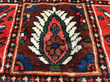 Hand-Knotted Persian Bakhtiari Rug - 9’4”x10’3”