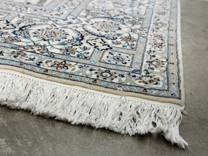 Hand-Knotted 6 La Persian Nain Rug - Signed Habibian - 6'9"x10'2"