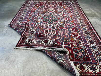 6'10"x10'3" Handmade 100% Wool Persian Bakhtiari Rug