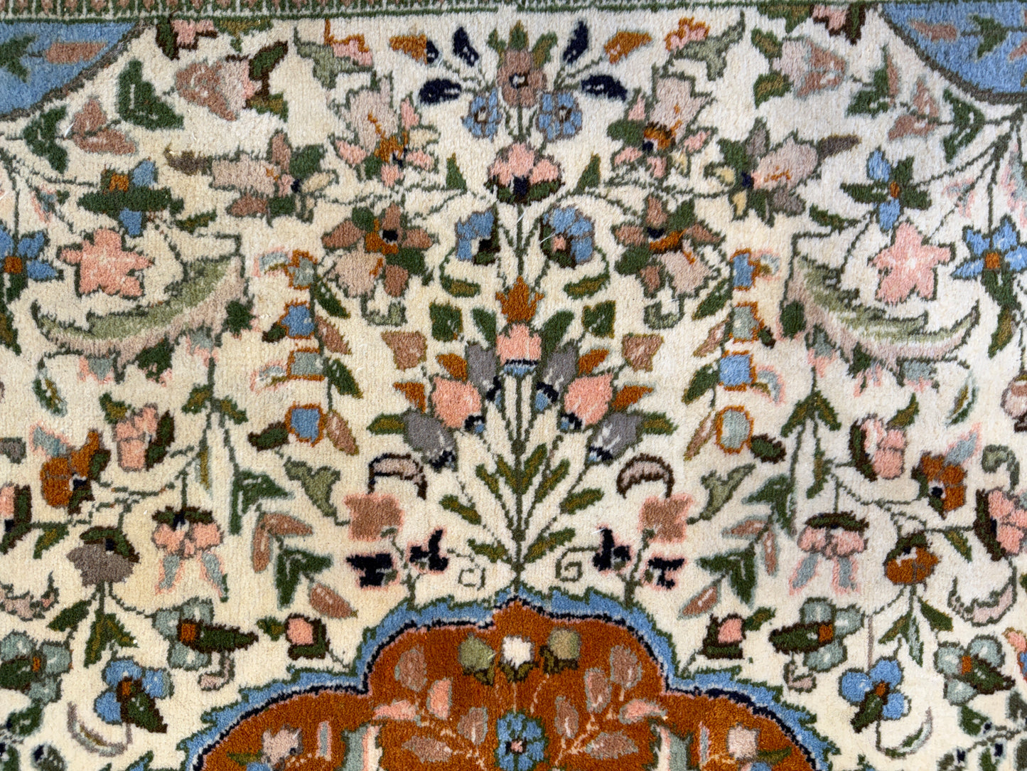 Hand-Knotted Persian Tabriz Rug - 8’x10’1”