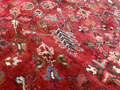Hand-Knotted Persian Heriz Rug - 10’3”x13’3”