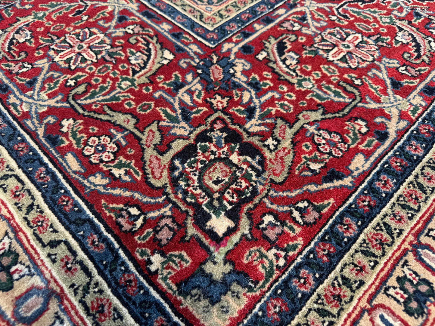 Hand-Knotted Persian Herati Rug - 11’9”x14’5”