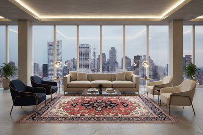 Hand-Knotted Oriental Rug - 8’x10’