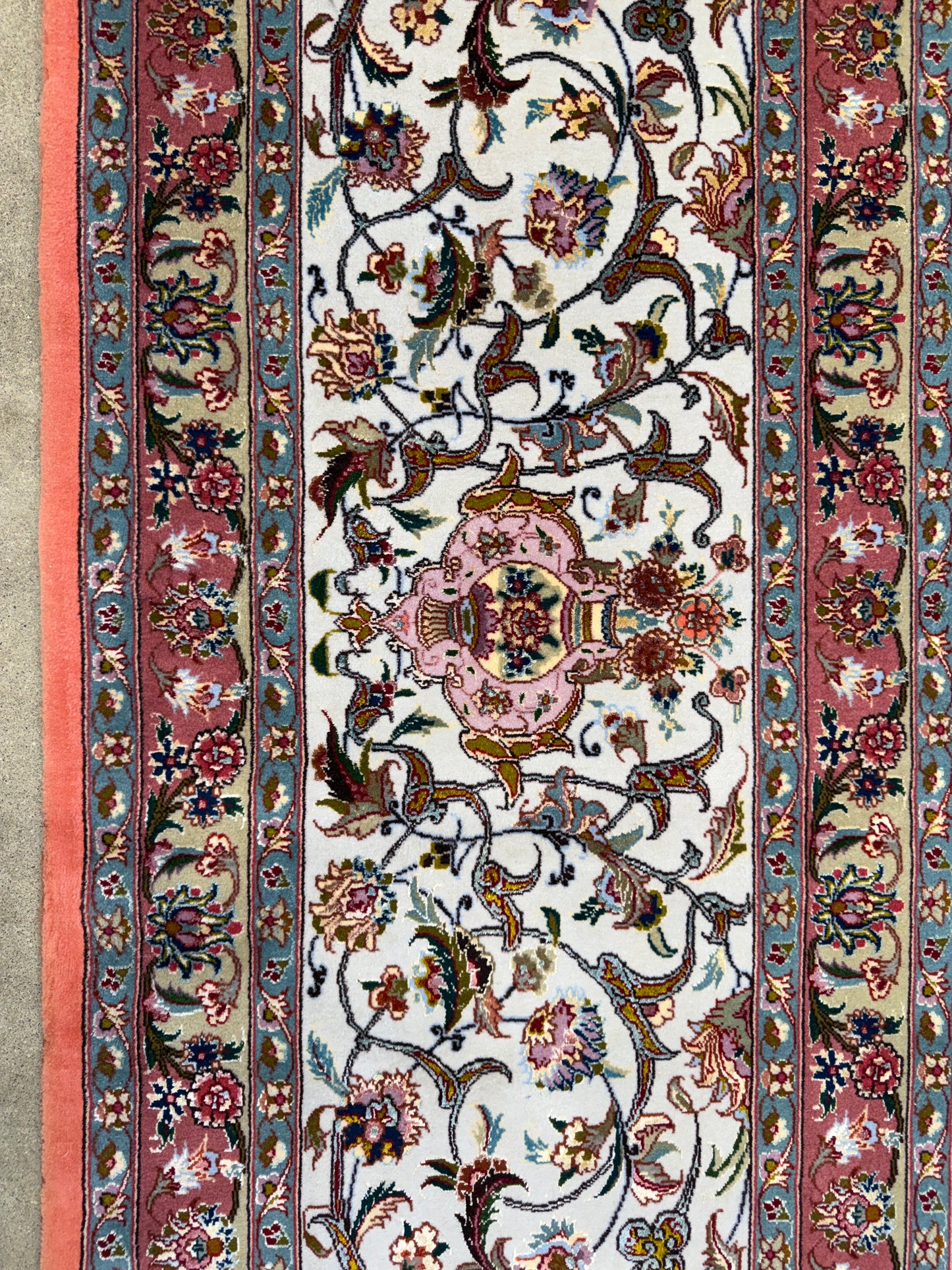 9’7”x14’ Hand-Knotted 70 Raj Persian Tabriz Rug - Signed Beirami
