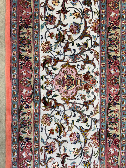 9’7”x14’ Hand-Knotted 70 Raj Persian Tabriz Rug - Signed Beirami