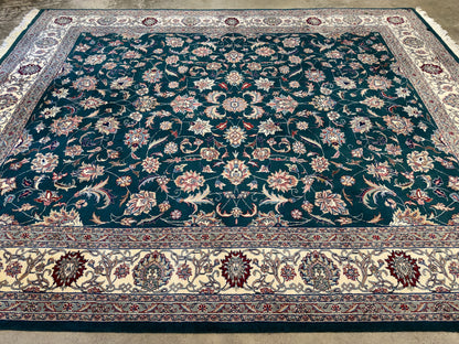 8’x10’ Hand-Knotted IndoKashan Oriental Area rug
