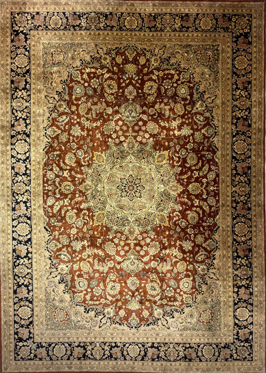 Hand-Knotted Oriental Rug - 9’9”x13’9”