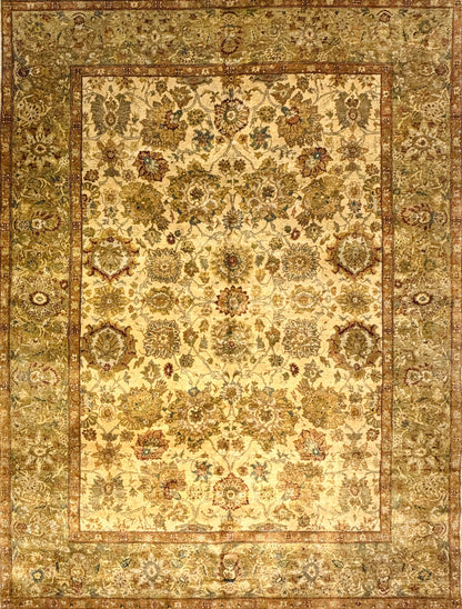 Hand-Knotted Agra Rug - 9’x12’