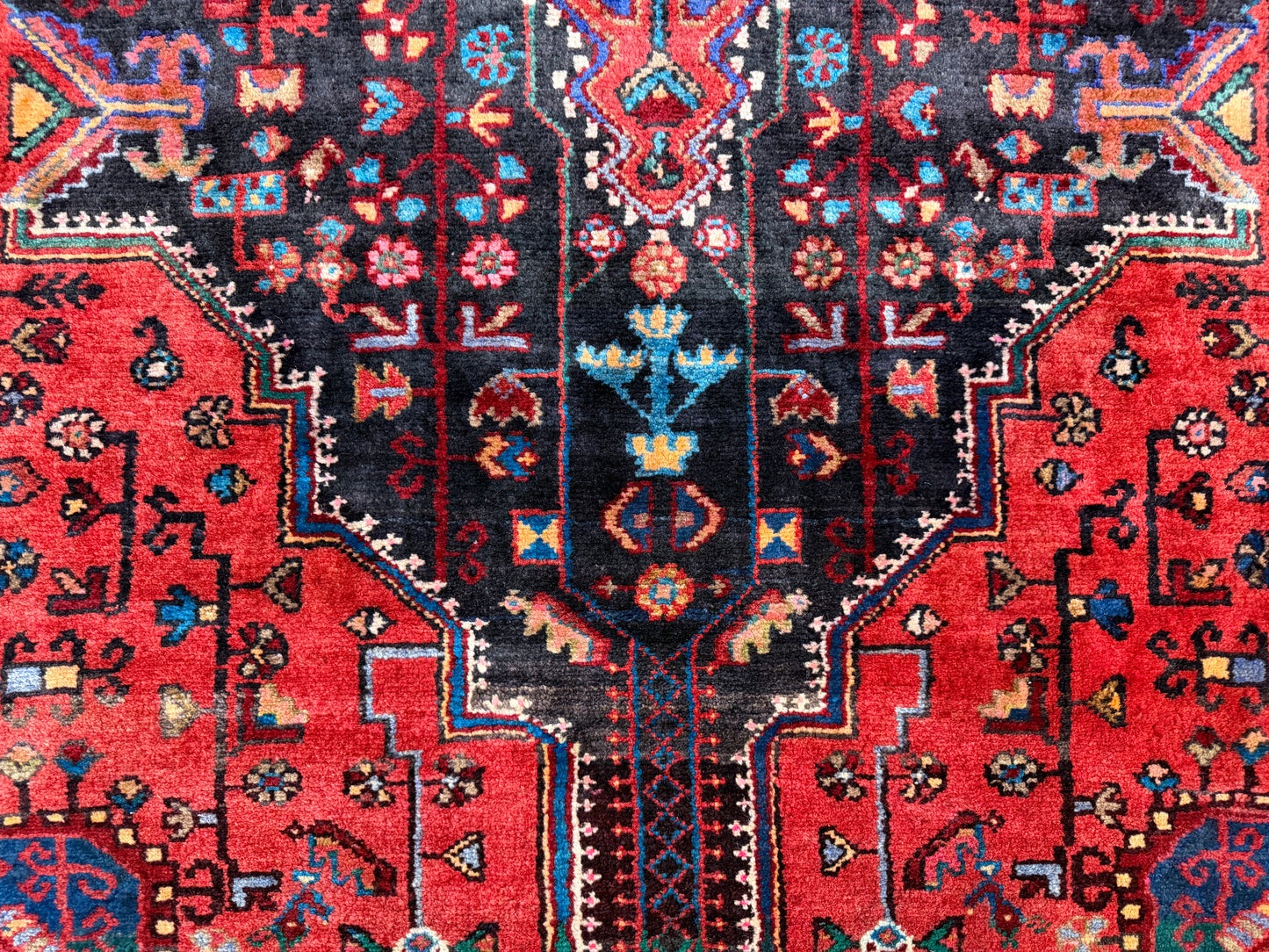 Hand-Knotted Persian Tuyserkan Rug -  5’x9’5”