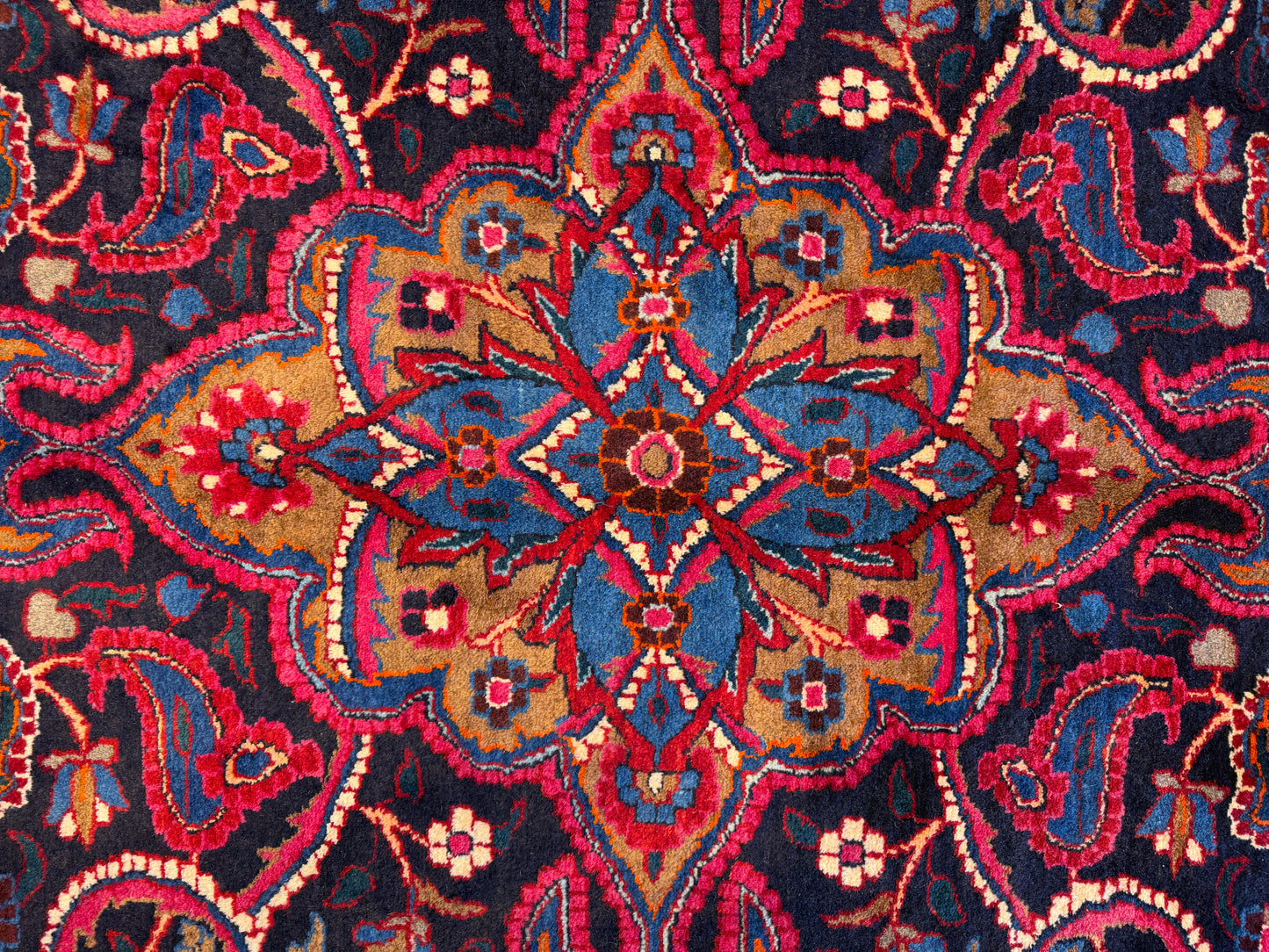Hand-Knotted Persian Tabriz Rug - Signed - 10’x12’8”