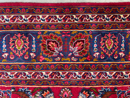 Antique Hand-Knotted Persian Mashad Rug - 9’6”x12’8”