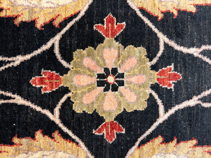 Hand-Knotted Peshawar Rug - 7’7”x10’6”