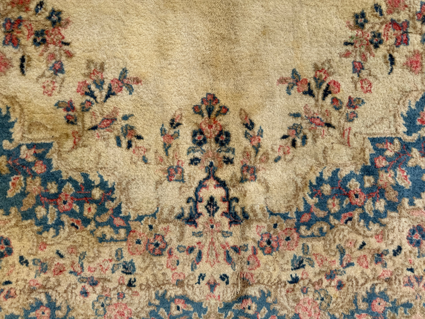 Hand-Knotted Persian Sarouk Rug - 10’5”x19’9”