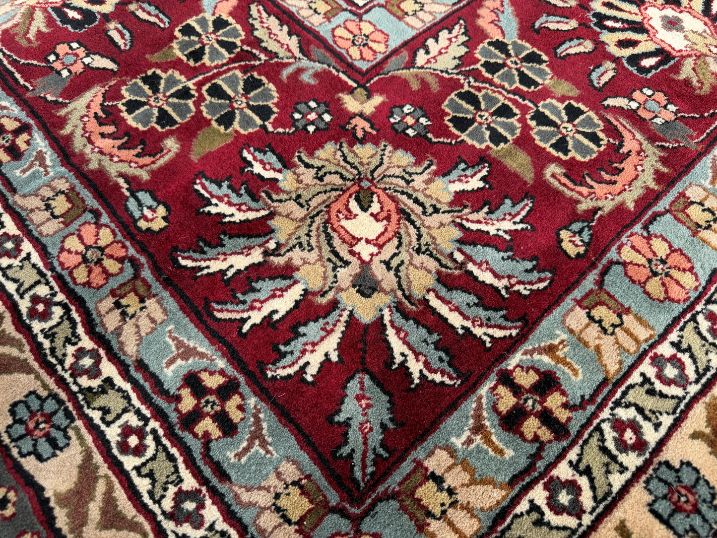 Hand-Knotted IndoSarouk Rug - 11’9”x18’