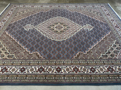 8’x10’ Hand-Knotted Wool IndoMahi Tabriz Area Rug