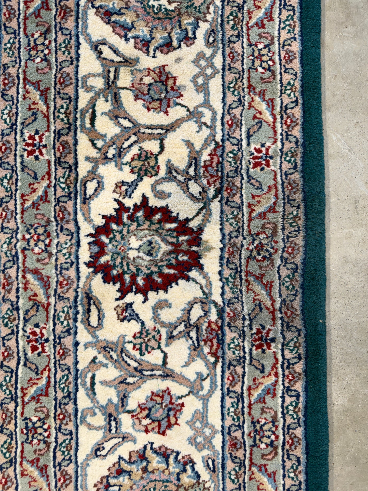8’x10’ Hand-Knotted IndoKashan Oriental Area rug