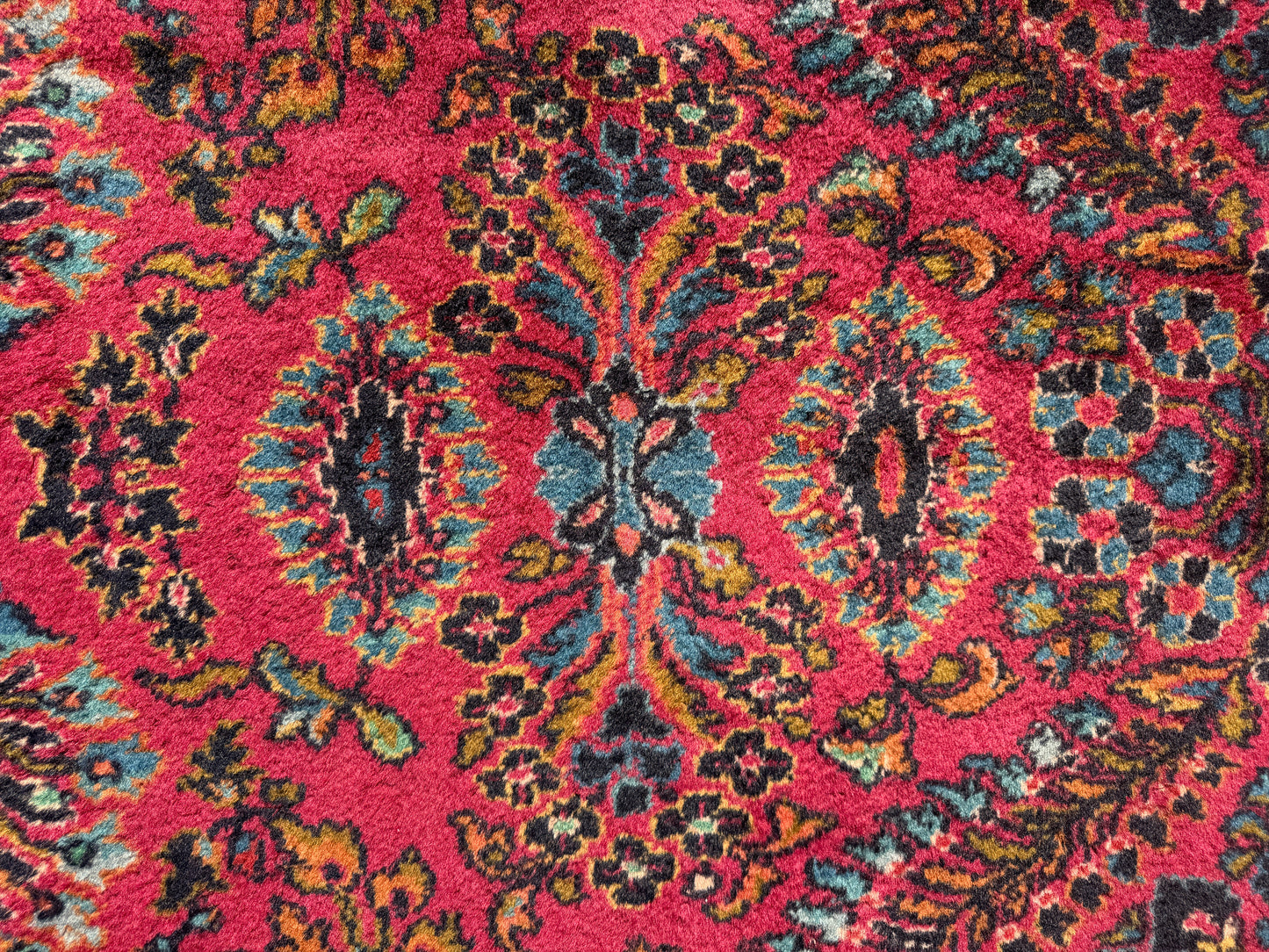 Hand-Knotted Persian Karastan Sarouk Rug - 9’x18’