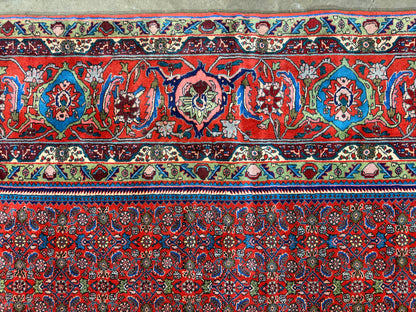 10’x13’ Hand-Knotted Wool Bidjar Persian Area Rug 10x13 Handmade Carpet