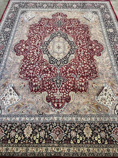 9'x12' Hand-Knotted Oriental Rug