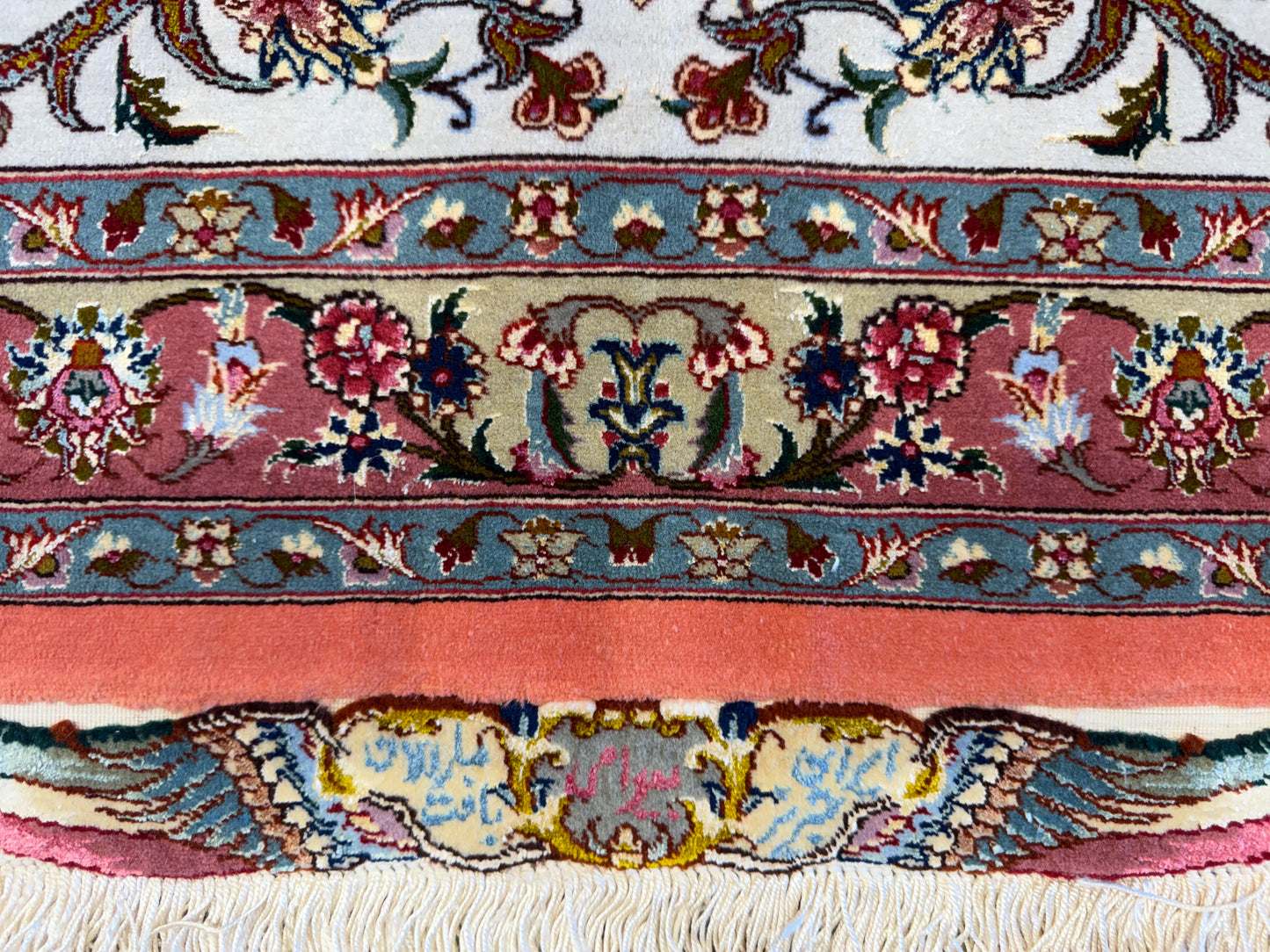 9’7”x14’ Hand-Knotted 70 Raj Persian Tabriz Rug - Signed Beirami