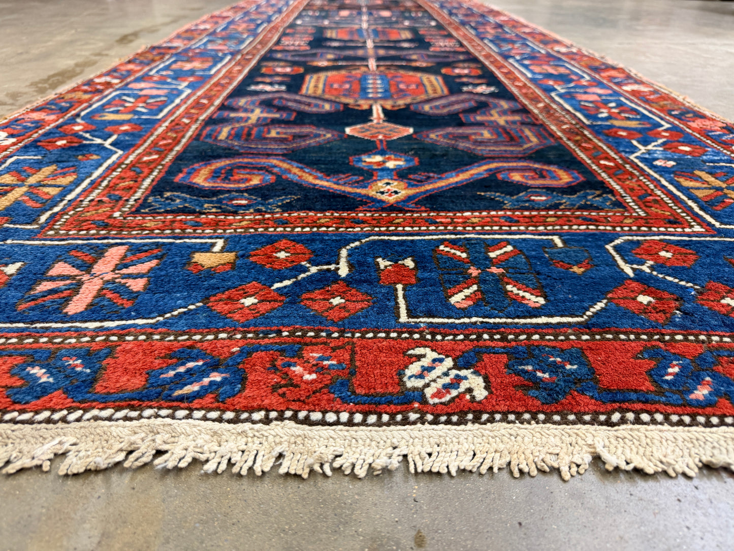 Hand-Knotted Persian Bakhshayesh Runner - 3’5”x10’3”